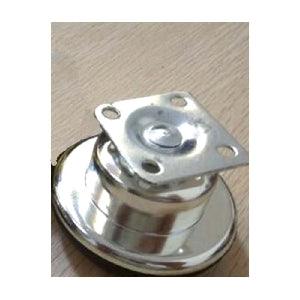 2.5 Inch Flat Metal Glide for Furniture - Chrome-Plated Anti-Scratch Sofa or Couch Leg - fast shipping 🇺🇸