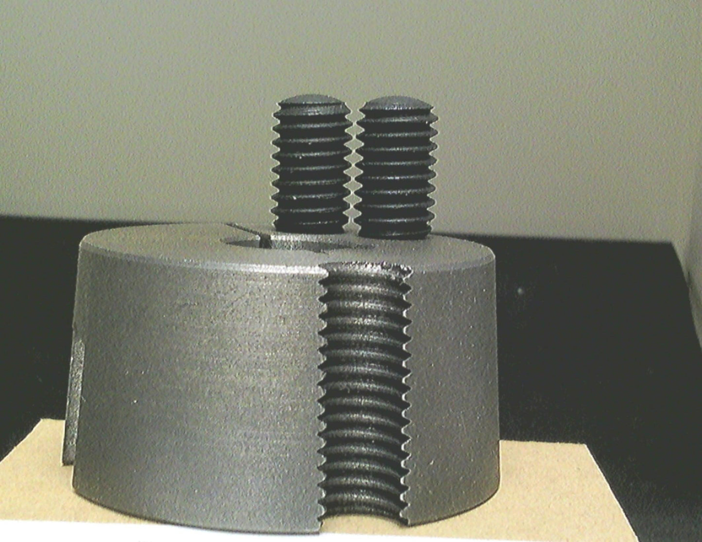 2-A-1 (50-A-1) Solid Sheave Pulley for V-belts size 3L, 4L - fast shipping 🇺🇸