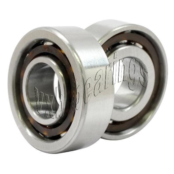 2-Pack Angular Contact Bearings 7208B 40x80x18mm - fast shipping 🇺🇸