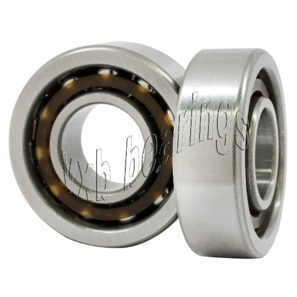 2-Pack Angular Contact Bearings 7208B 40x80x18mm - fast shipping 🇺🇸