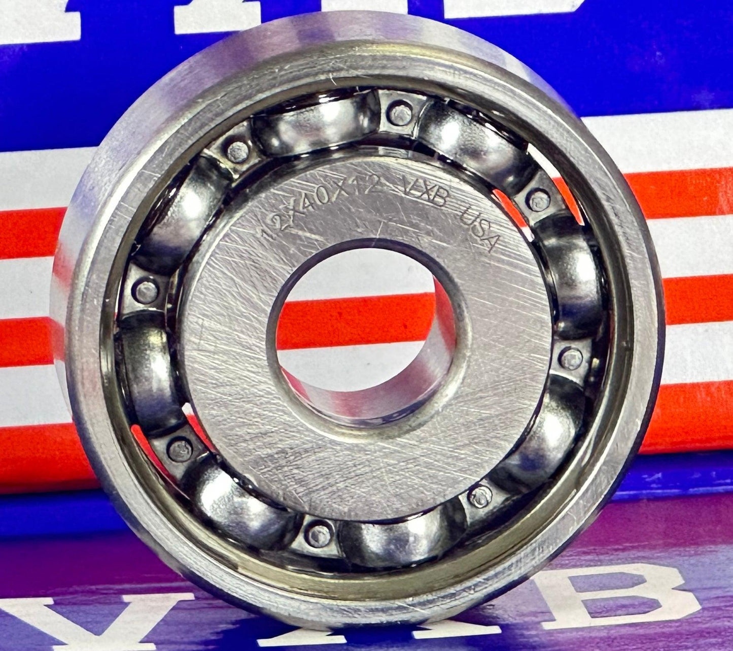 2 Ball Bearing 12x40x12 Open - fast shipping 🇺🇸