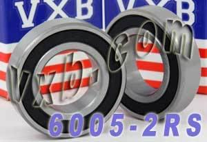 2-Pack Bearings 6005-2RS 25x47x12mm - Sealed - fast shipping 🇺🇸