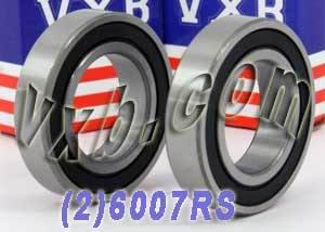 2-Pack Bearings 6007RS 35x62x14 Sealed - fast shipping 🇺🇸