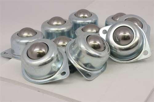 2 Holes Flange Ball Transfer Unit 10-Pack Mounted Surface Bearings - fast shipping 🇺🇸