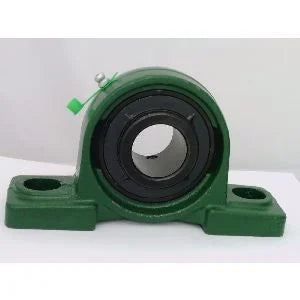 2" Bearing UCP211-32 Black Oxide Plated Insert + Pillow Block Cast Housing Mounted Bearing - fast shipping 🇺🇸