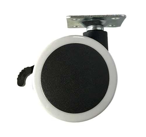 2" Caster Wheel 55 Lbs - Nylon - PVC - Top Plate Mount - fast shipping 🇺🇸