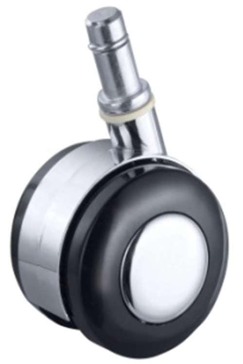 2" Caster Wheel 77 Lbs - Acrylonitrile Butadiene Styrene (Plastic) Stem - fast shipping 🇺🇸