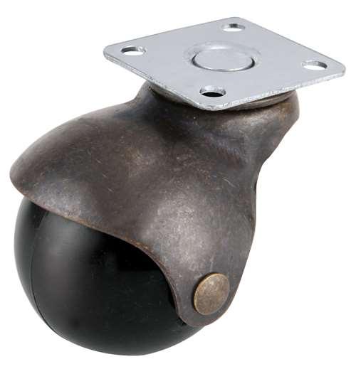 2" Caster Wheel 77 Lbs - Polypropylene Top Plate Vintage - fast shipping 🇺🇸