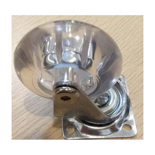 10-Pack 2" Heavy Duty Clear - Caster Wheel -- - fast shipping 🇺🇸