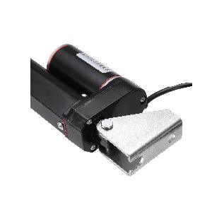 2 Inch Stroke 225 lbs DC 12 Volt Black Linear Actuator - mounting brackets - fast shipping 🇺🇸