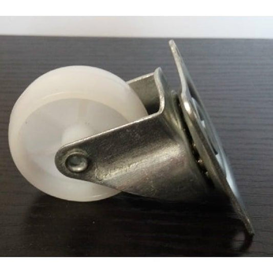 10-Pack 2 Inch White Plastic Caster - 360 degree With Ball Bearing Swivel- - fast shipping 🇺🇸