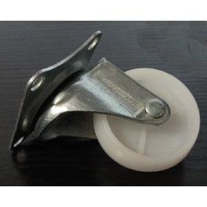 10-Pack 2 Inch White Plastic Caster - 360 degree With Ball Bearing Swivel- - fast shipping 🇺🇸