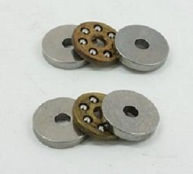 2 Thrust Bearing 3.175x12x6 ID=1/8 inch Bore - fast shipping 🇺🇸
