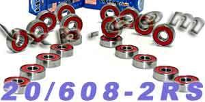 20-Pack inline Skate, rollerblade hockey Ball Bearing - fast shipping 🇺🇸