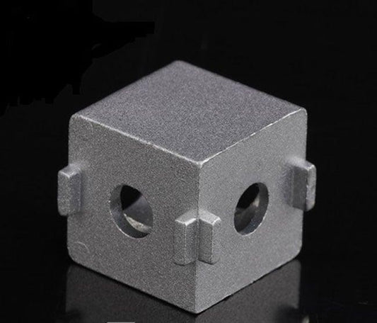 2020 Aluminum Extrusion Profile Solid Cube Corner Connector - fast shipping 🇺🇸