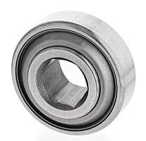 204KPP2 Agricultural Machinery bearing - Two Triple lip Seals & Hex bore - fast shipping 🇺🇸