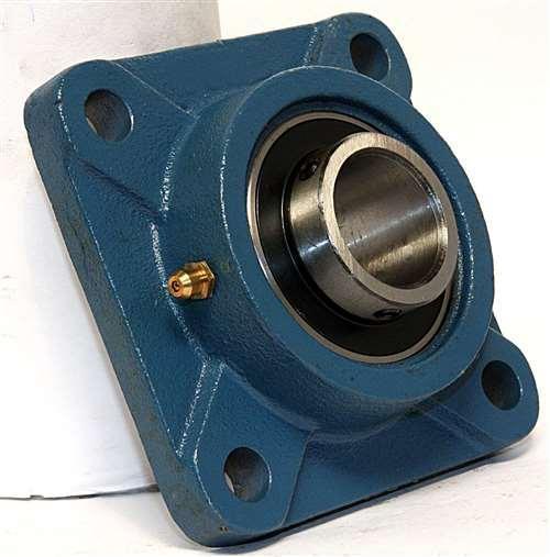 20mm Bearing UCF204 + Square Flanged Cast Housing Mounted Bearings - VXB Ball Bearings