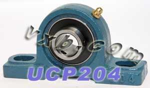 20mm Bearing UCP204 + Pillow Block Cast Housing Mounted Bearing - fast shipping 🇺🇸