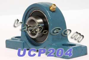 20mm Bearing UCP204 + Pillow Block Cast Housing Mounted Bearing - fast shipping 🇺🇸