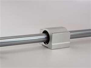 20mm CNC Router 60 Shaft w/Block & Bearing Linear Motion - fast shipping 🇺🇸