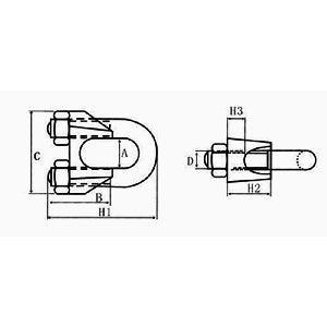 20mm Shaft U-Shape Support Clamp - fast shipping 🇺🇸