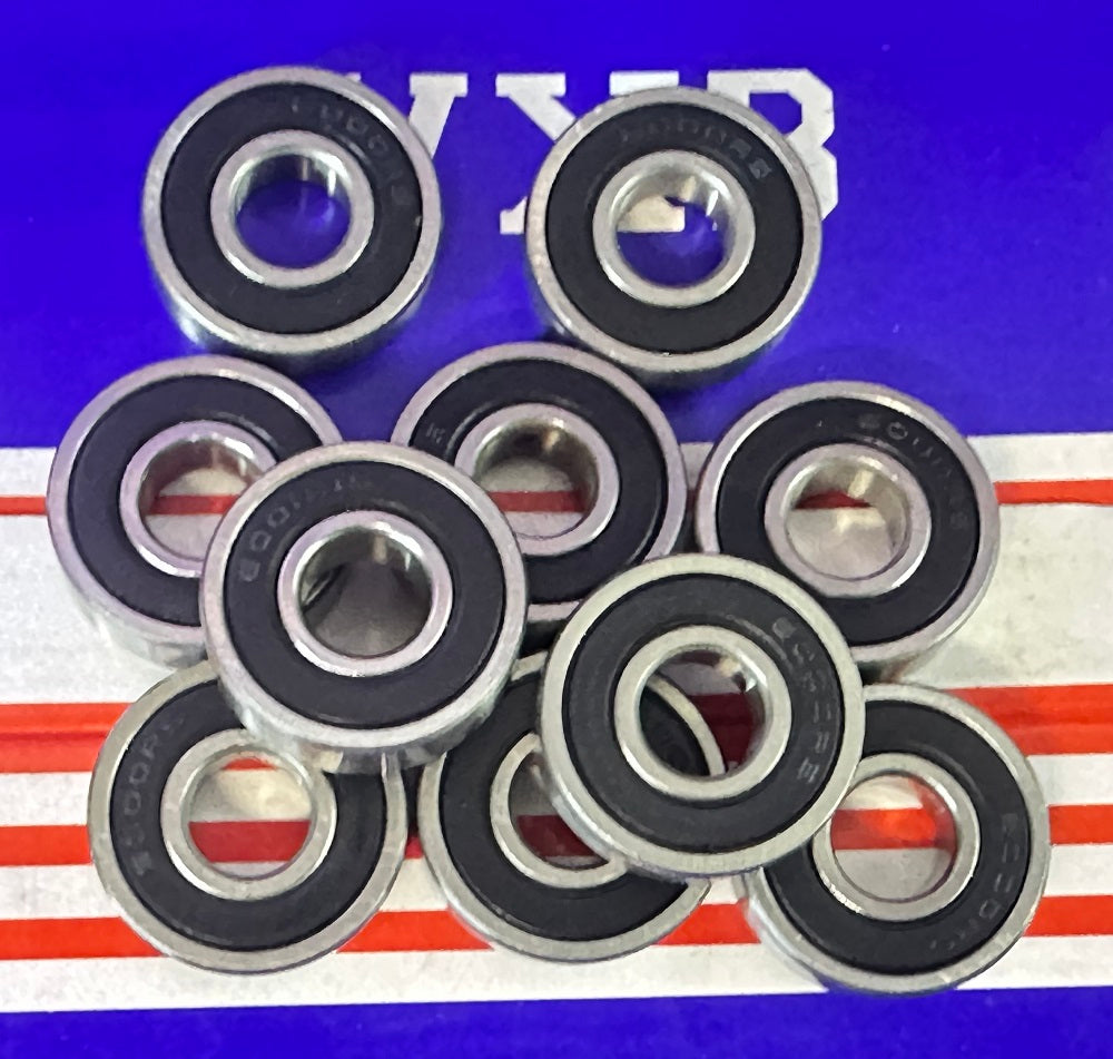 10-Pack 6000-2RS Ball Bearings 10x26x8mm - fast shipping 🇺🇸
