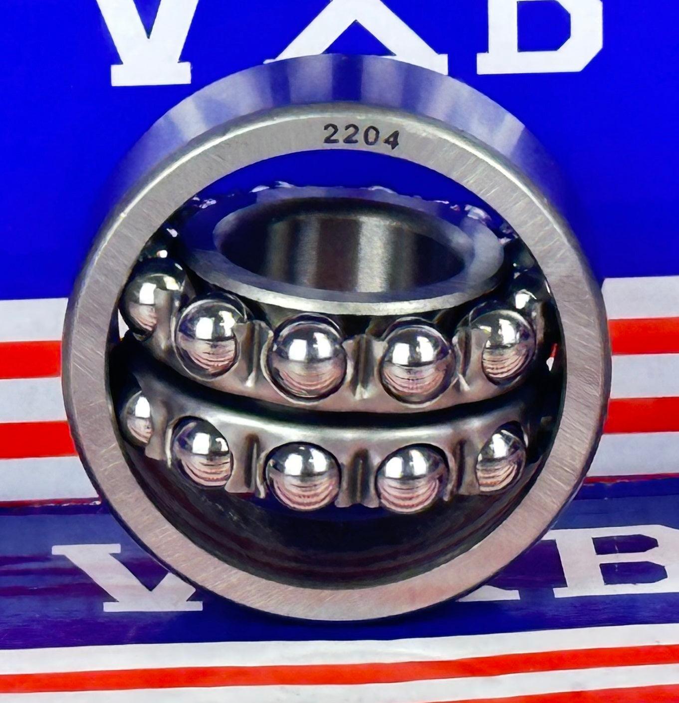2204 Self Aligning Ball Bearing 20x47x18mm - fast shipping 🇺🇸