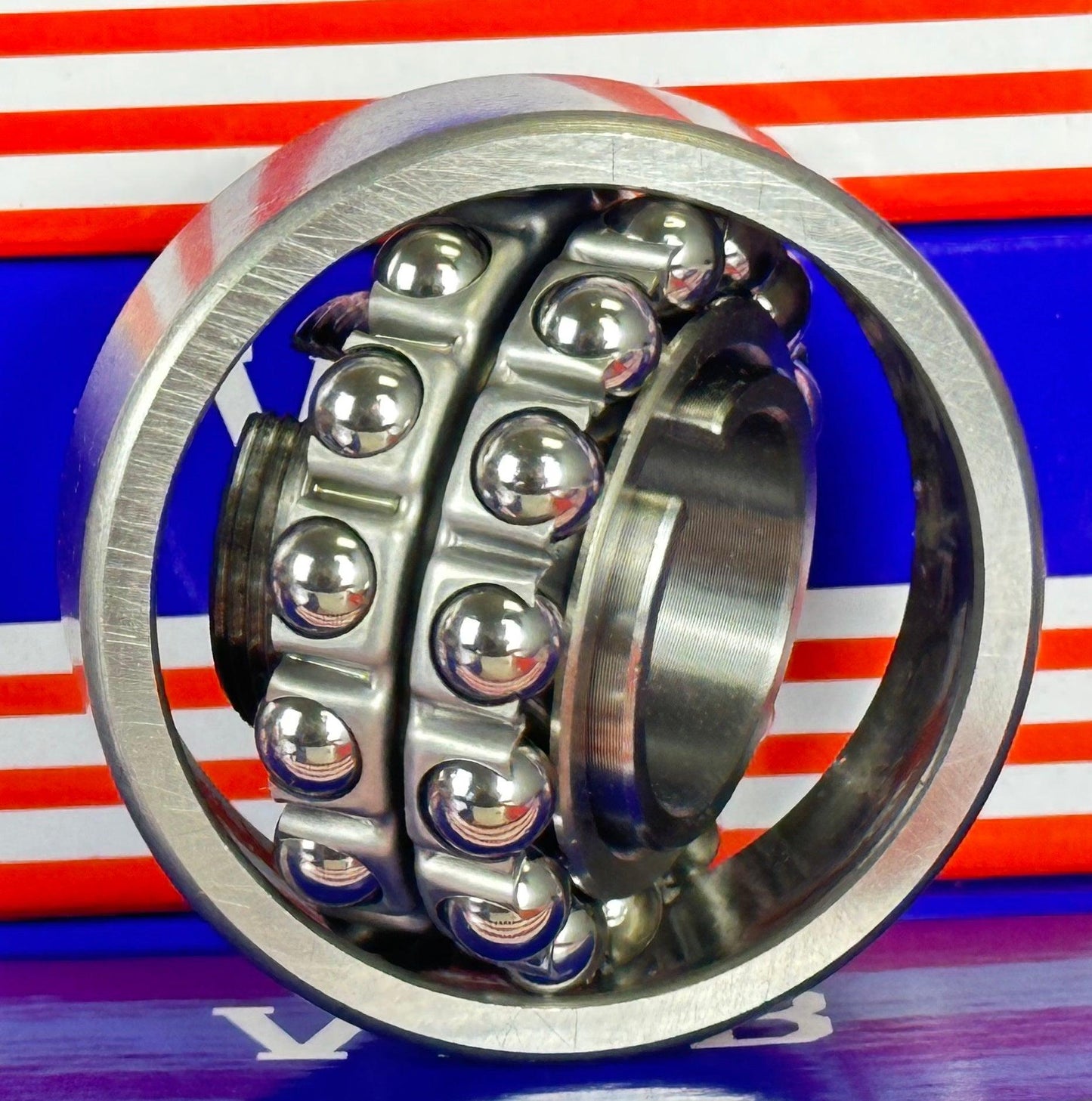 2207K+H Tapered Self Aligning Ball Bearing - Adapter Sleeve 30x72x23mm - fast shipping 🇺🇸