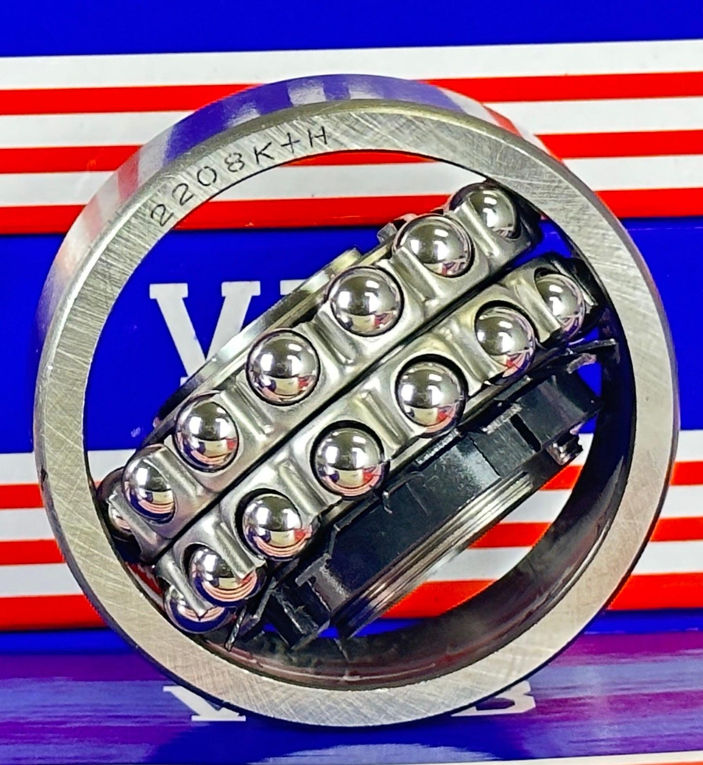 2208K+H Tapered Self Aligning Ball Bearing - Adapter Sleeve 35x80x23mm - fast shipping 🇺🇸