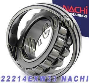 22214EXW33 Nachi Roller Bearing Japan 70x125x31 Spherical Bearing - fast shipping 🇺🇸
