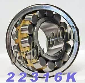 22316AKC3 Spherical Tappered Bore Roller Bearing 80x170x58 Spherical Bearing - fast shipping 🇺🇸