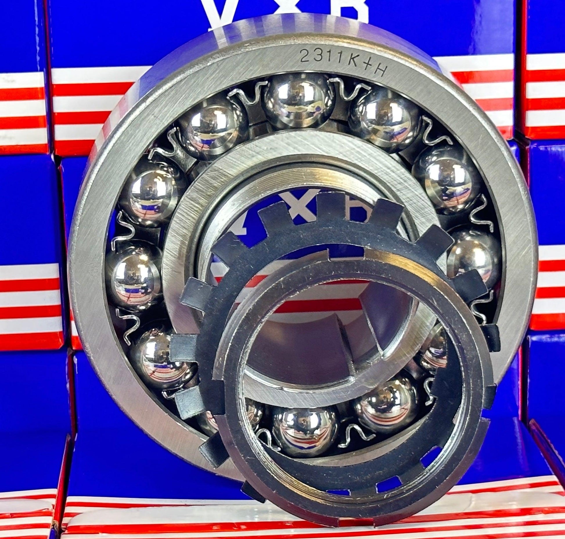 2311K+H Tapered Self Aligning Ball Bearing - Adapter Sleeve 50x120x43mm - fast shipping 🇺🇸