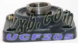 25mm Bearing UCF-205 + Square Flanged Cast Housing Mounted Bearing - fast shipping 🇺🇸