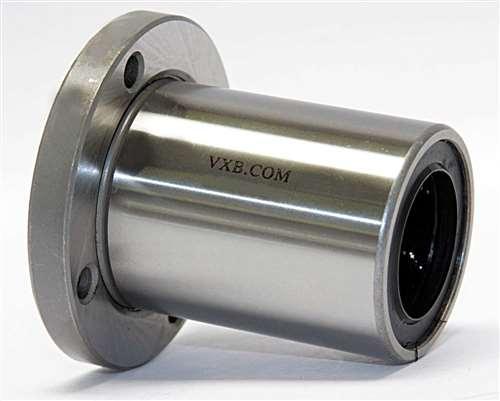 25mm Round Flanged Long Bushing Linear Motion LBF25LUU - fast shipping 🇺🇸
