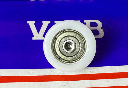 POM3x12x3ZZ C1 L4 M3 White Plastic Bearing 3x12x3 Bearing - POM White Tire & Stud - fast shipping 🇺🇸