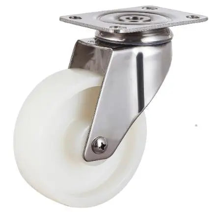2" 110 Lbs Caster Wheel - Plate Stainless Steel Nylon - fast shipping 🇺🇸