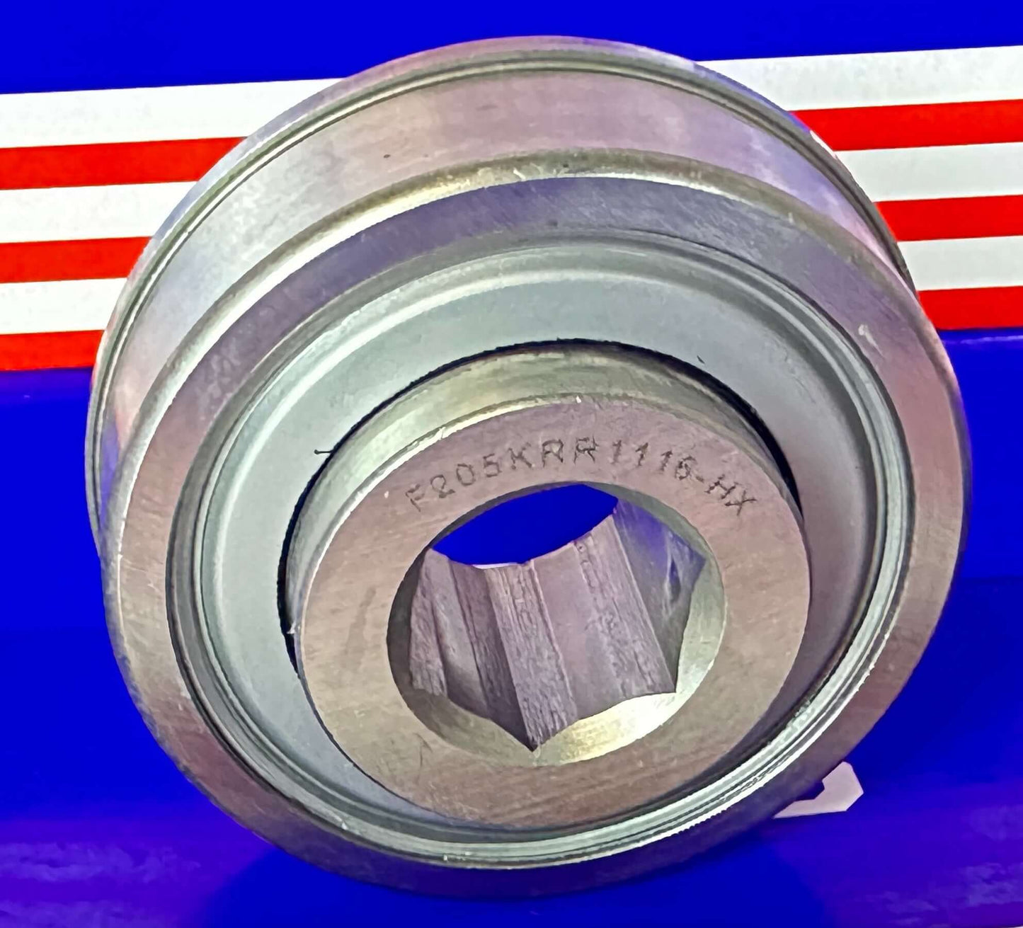 F205KRR1116-HX Special Agricultural Conveyor Bearing 11/16" Hex - fast shipping 🇺🇸
