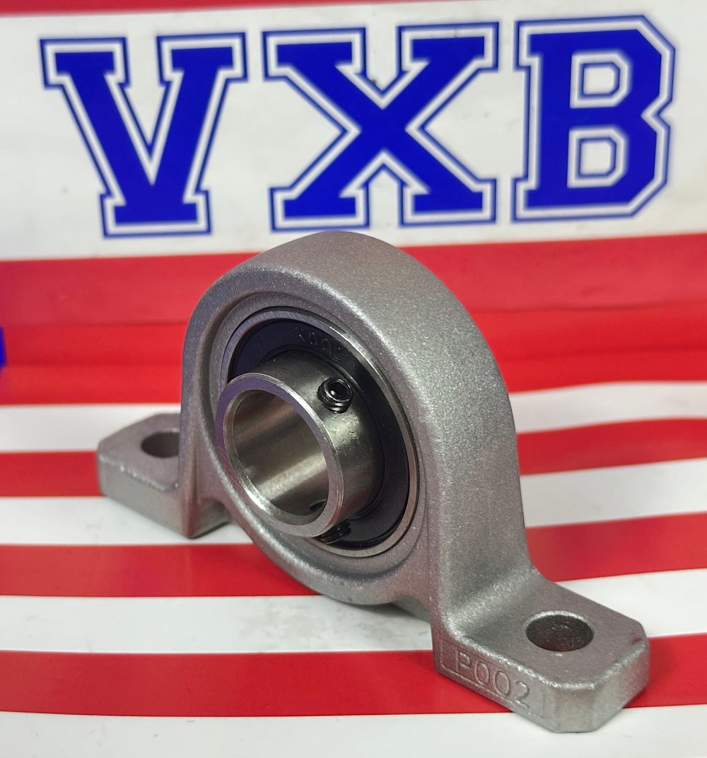 15mm Bore P002 Bearing Miniature Pillow Block Mounted Bearing - fast shipping 🇺🇸