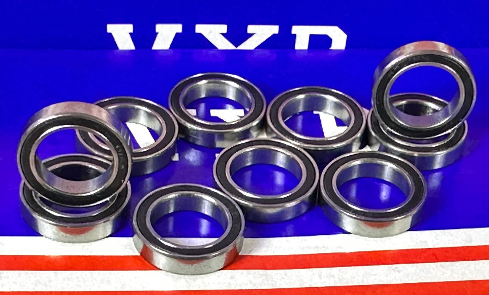 10-Pack Premium 6701-2RS 12x18x4 Sealed Bearings - fast shipping 🇺🇸