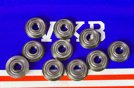 10-Pack Flanged Stainless Steel Bearings F695ZZ Shielded 5x13x4 Bearings - fast shipping 🇺🇸