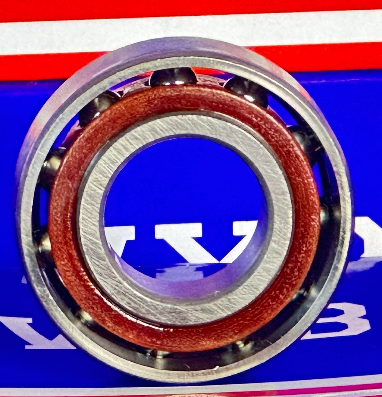 7004AC Angular Contact bearing Steel Cage 20x42x12mm - fast shipping 🇺🇸
