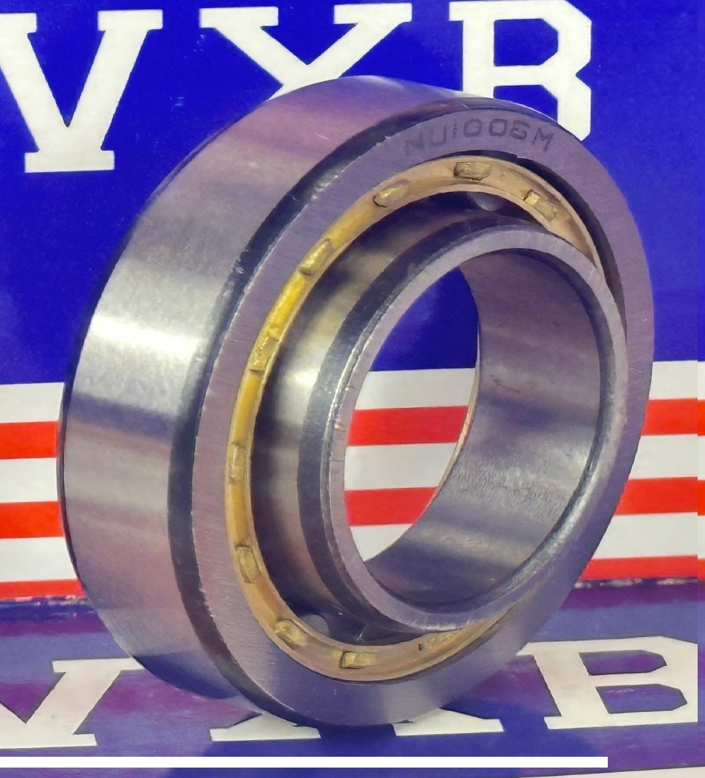 NU1006M Cylindrical Roller Bearing 30x55x13mm Bronze Cage - fast shipping 🇺🇸