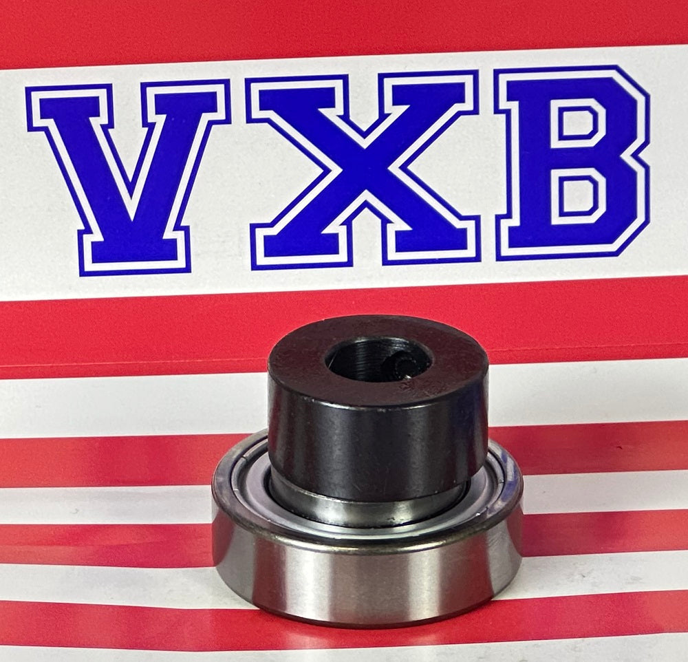 CSA201-8 1/2" Bore Cylindrical OD, Insert Bearing w/Locking Collar - fast shipping 🇺🇸
