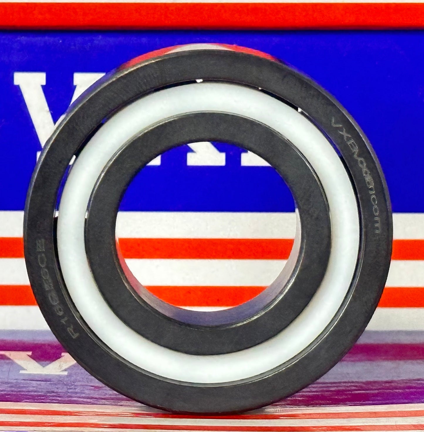 Full Ceramic R16 SI3N4/SI3N4 PTFE Full Ceramic Bearing - 1" ID x 2" OD x 1/2" Width - fast shipping 🇺🇸