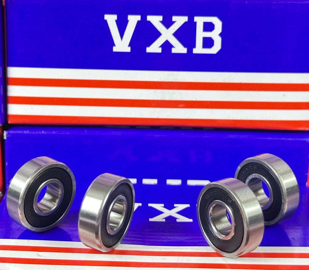 4-Pack 6000-2RS Bearings 10x26x8 Ball Bearings Dual Sided Rubber Sealed - fast shipping 🇺🇸