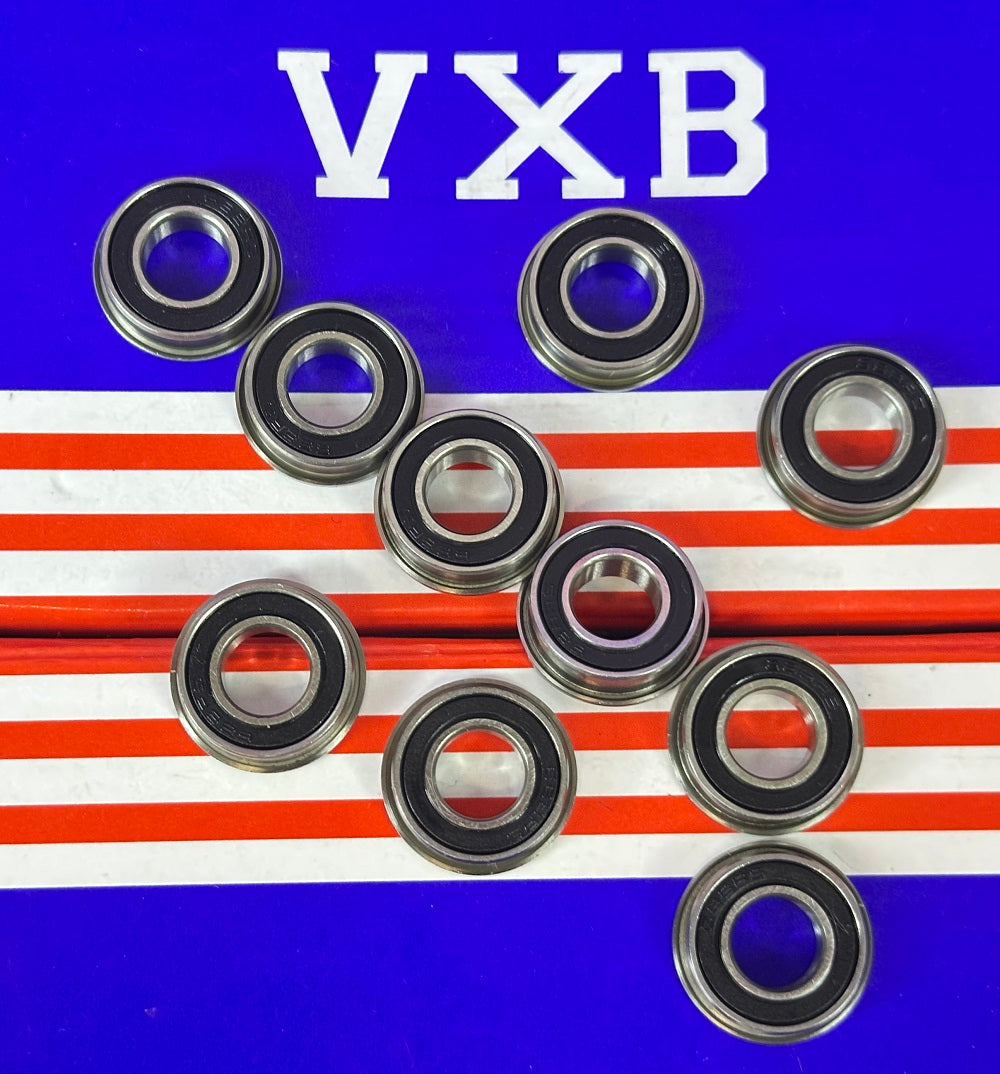 10-Pack Flanged Bearings F688-2RS 8x16x5mm - Sealed - Miniature - fast shipping 🇺🇸