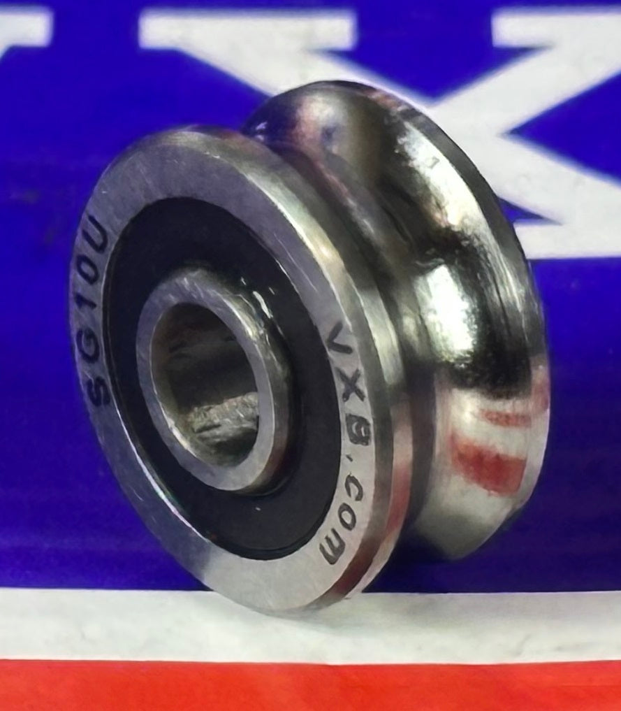 SG10U U-Groove Sealed Track Ball Bearing 4x13x6mm - fast shipping 🇺🇸