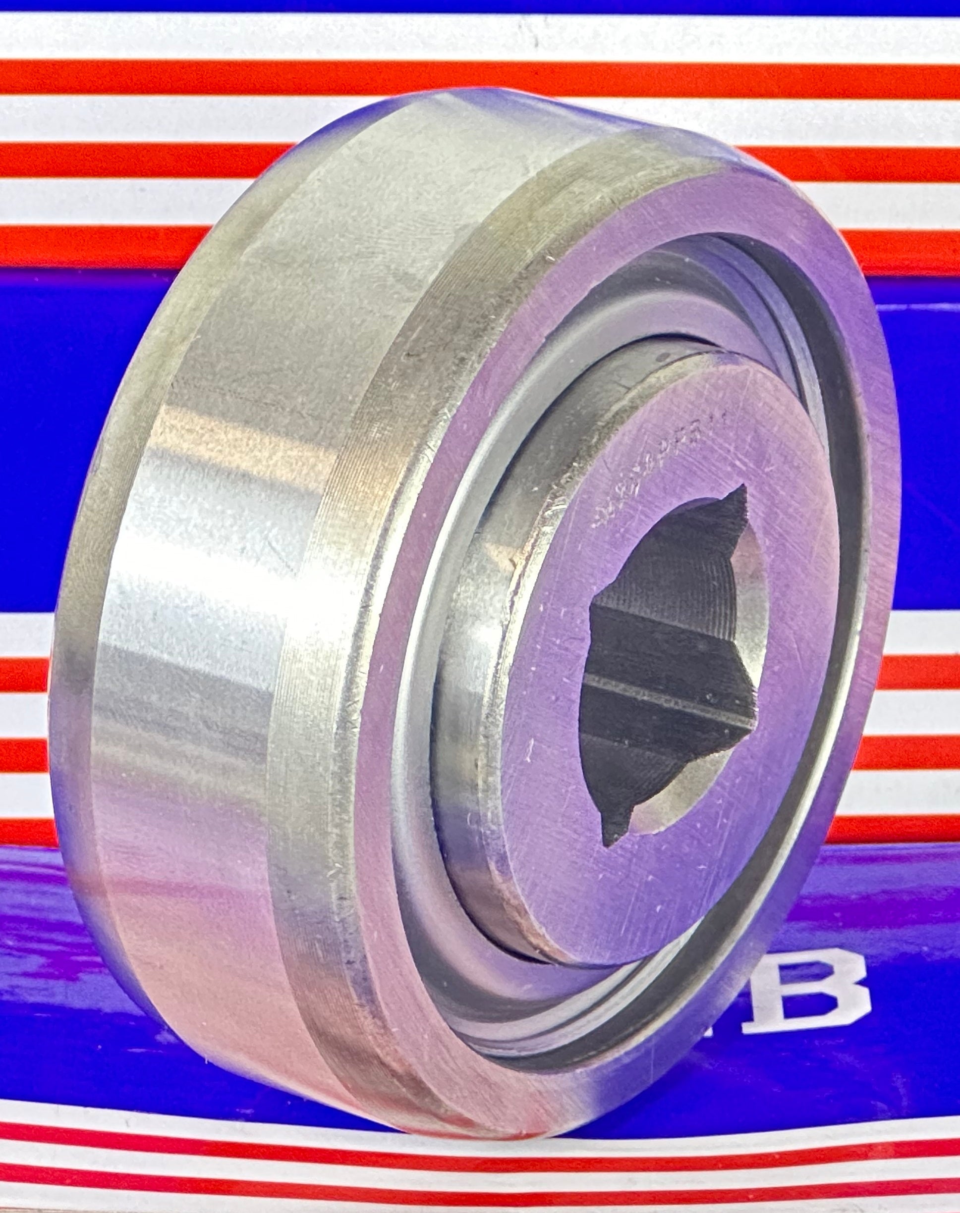 W208PPB11 Relube Square Bore 7/8" Bore Bearing - fast shipping 🇺🇸