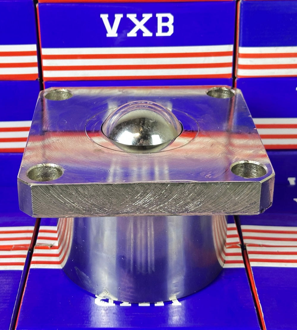 1322 lbs Load Capacity Stainless Steel Flange Ball Transfer Bearing Unit Surface Bearing - fast shipping 🇺🇸