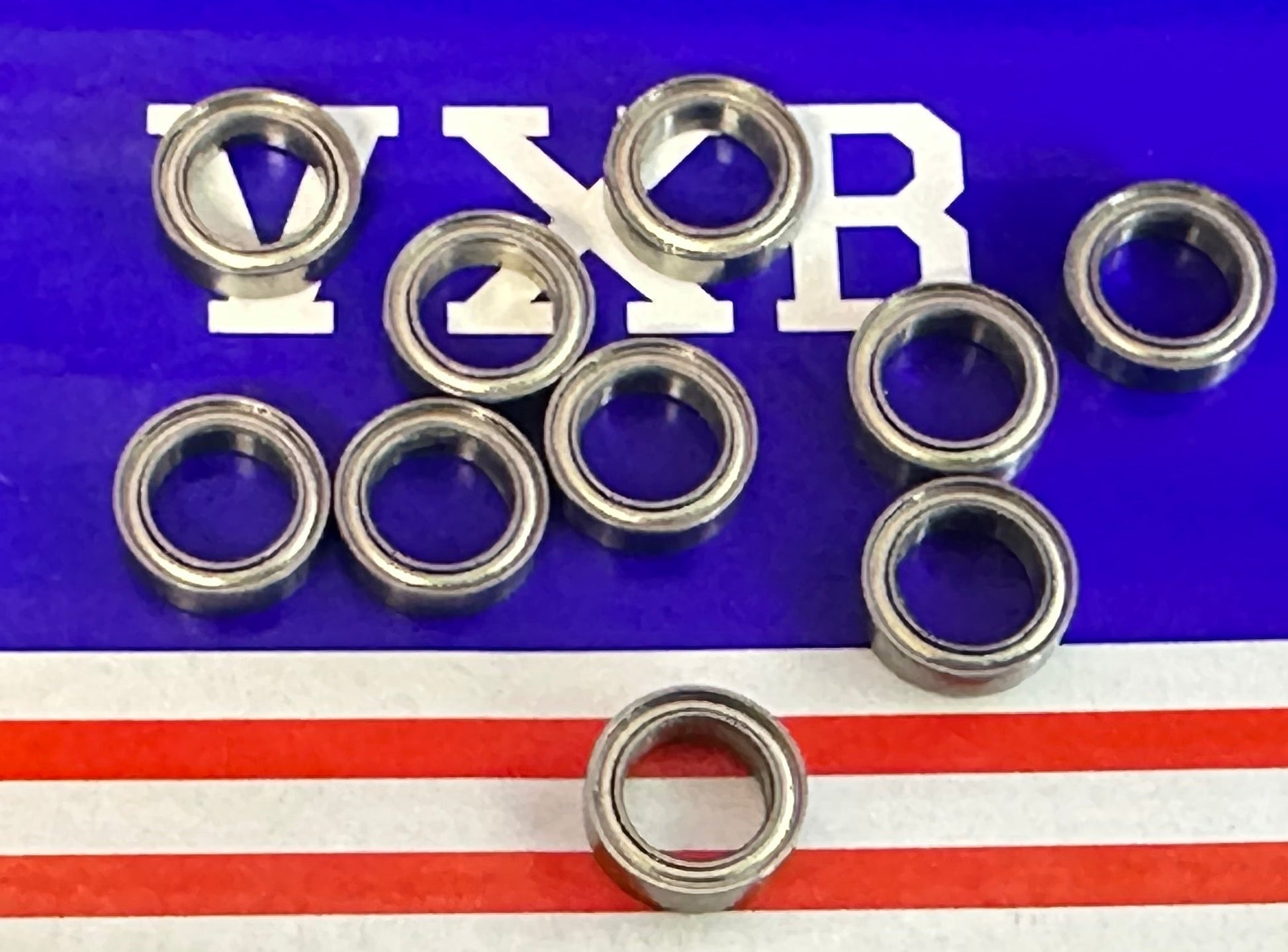 10-Pack 8x12x3.5mm Stainless Steel Bearing - Shielded - Miniature - fast shipping 🇺🇸
